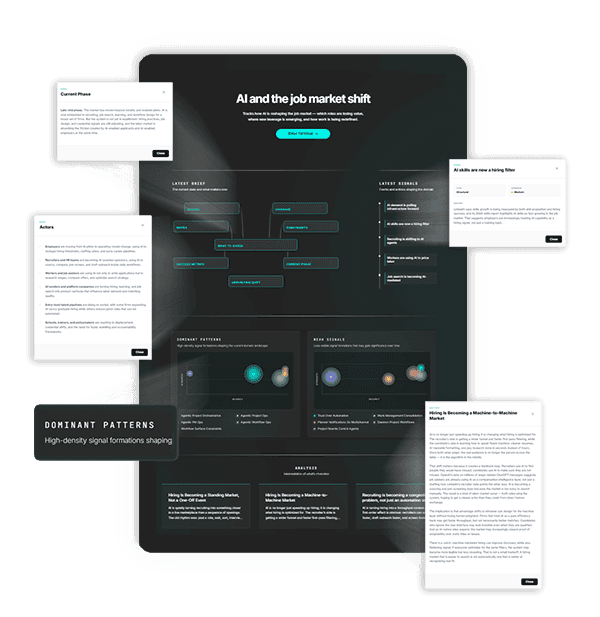 Terminal frontpage